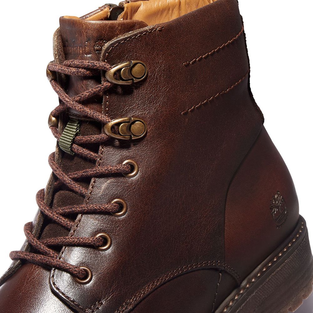 Bocanci De Zapada Timberland Barbati Maro Inchis - Oakrock Waterproof - Romania - OXCGRD289